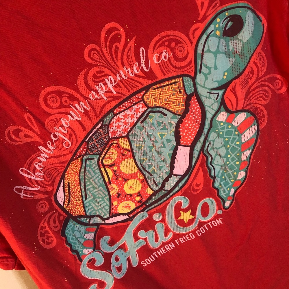 Southern Fried Cotton Tee. Size Small. - Picture 5 of 7
